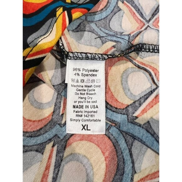 LuLaRoe Irma Women's Textile Shirt Dress - Picture 7 of 7